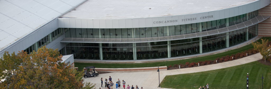 Concannon Fitness Center arial view